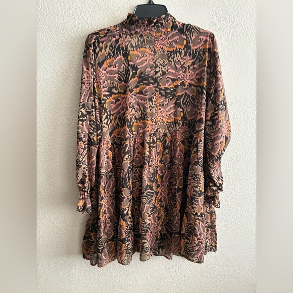 Vici Bohemian Multicolor Multi  Print Mini Dress S - Picture 5 of 15